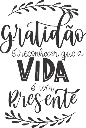 gratidão a vida