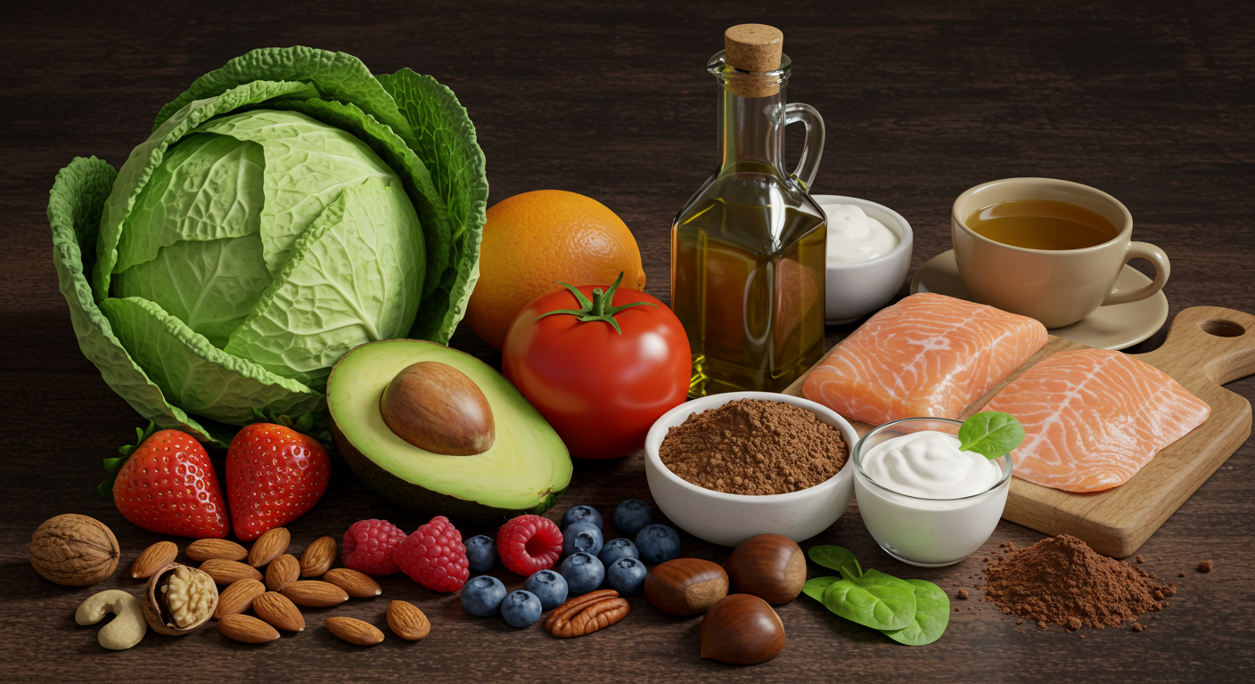 10 alimentos antienvelhecimento que desafiam o tempo