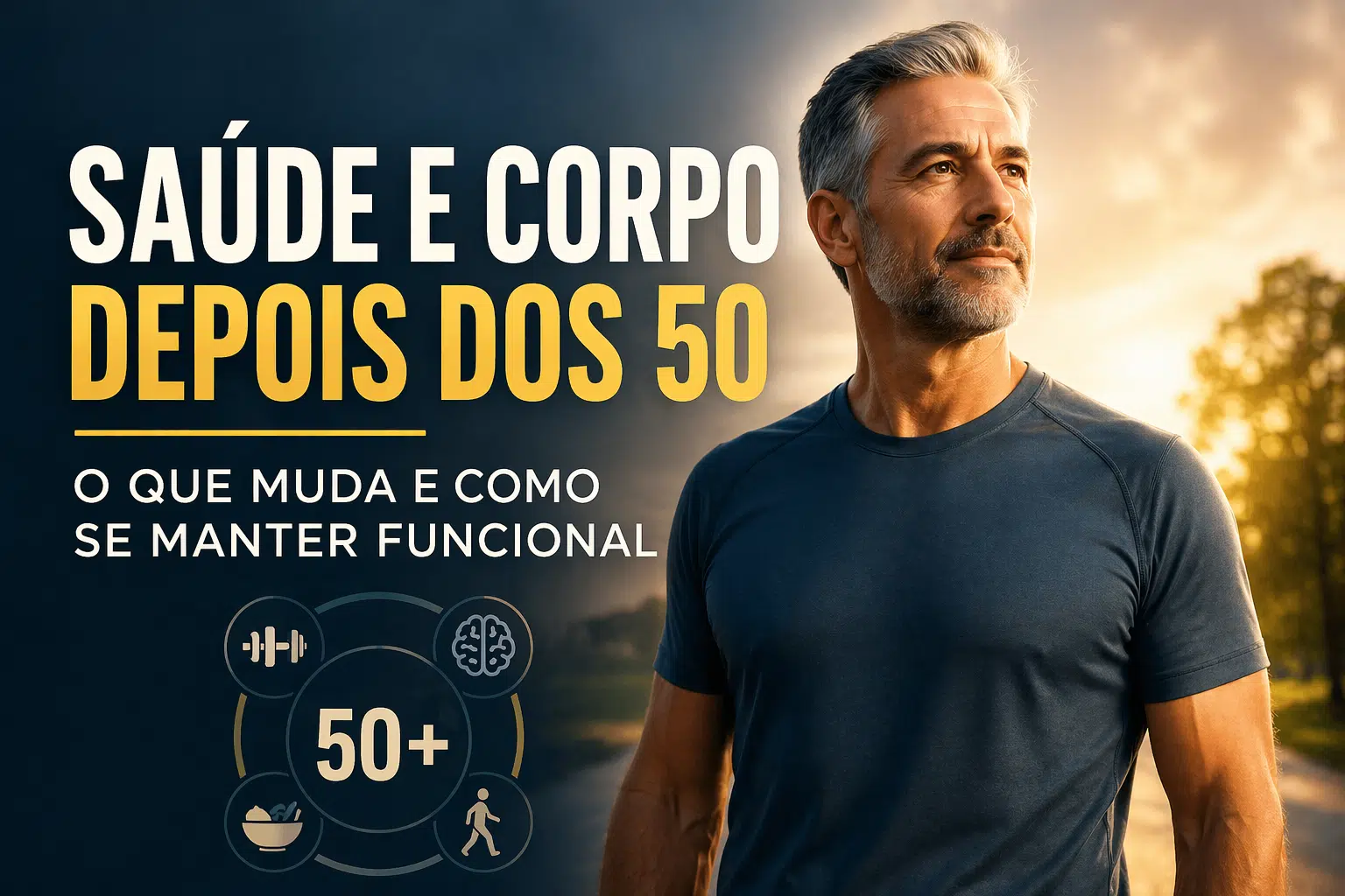 Saúde e Corpo Depois dos 50: O Que Muda e Como se Manter Funcional