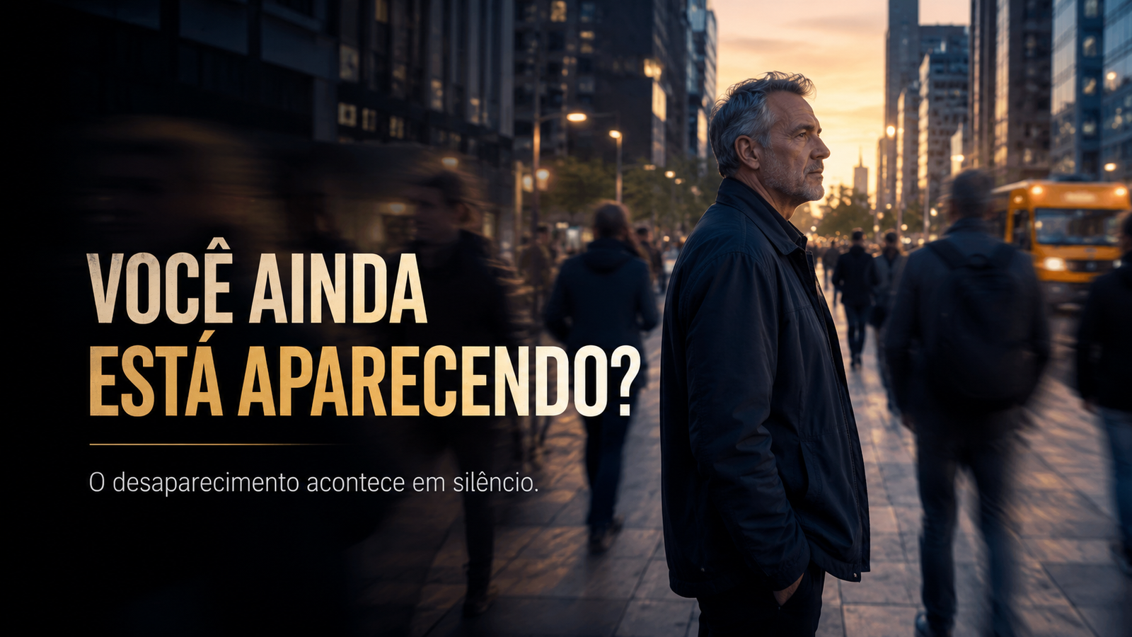 O Dia Em Que Você Parou de Aparecer Para O Mundo