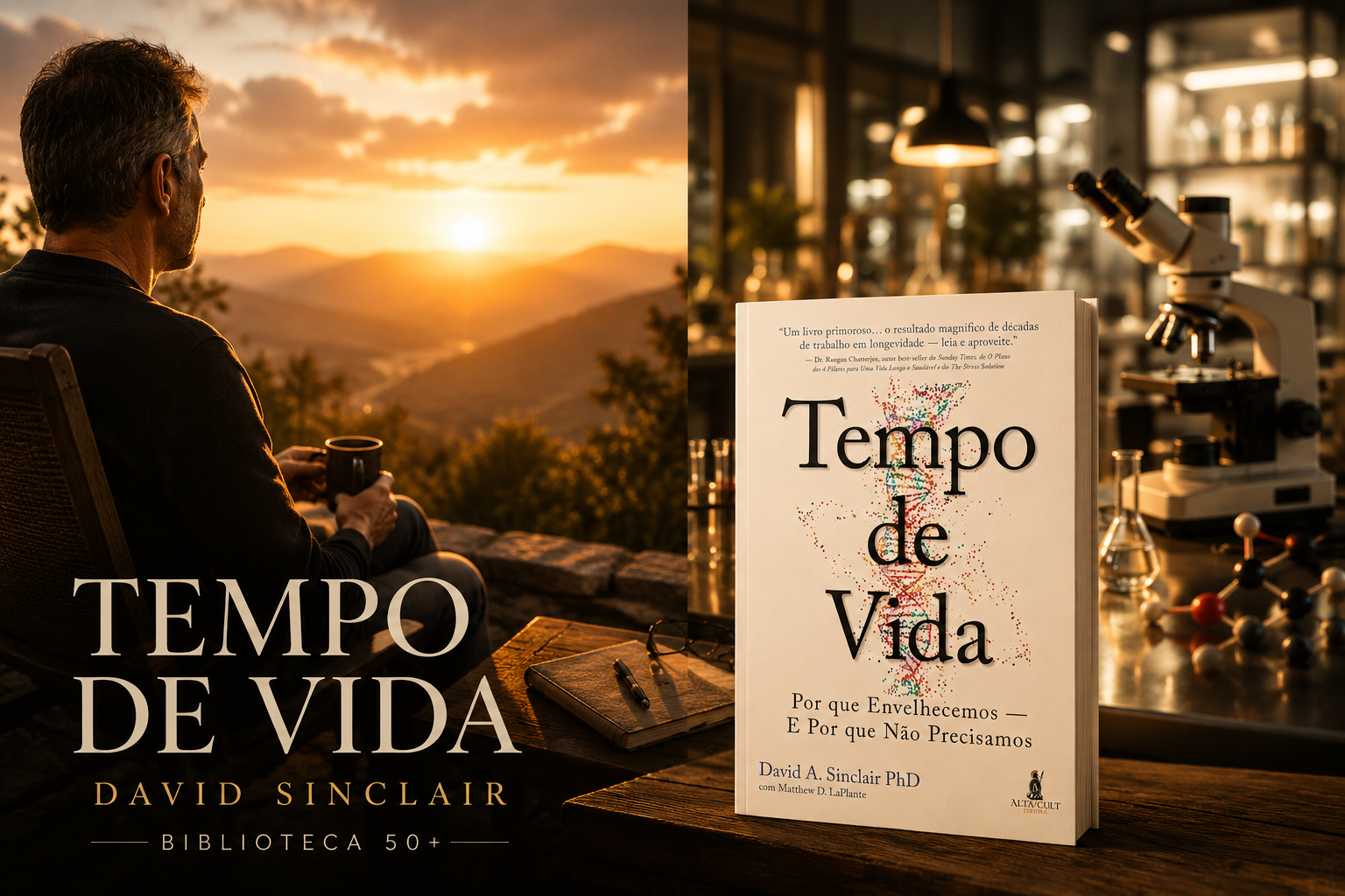 Tempo de Vida Depois dos 50: E Se Envelhecer Não Fosse Apenas Destino?