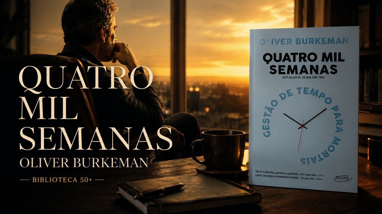 Quatro Mil Semanas Depois dos 50: Quando o Tempo Deixa de Ser Infinito