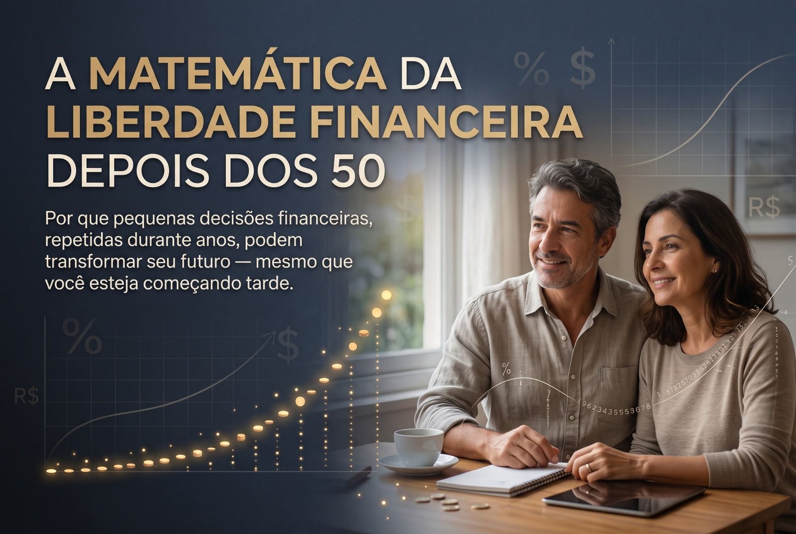 A Matemática da Liberdade Financeira Depois dos 50