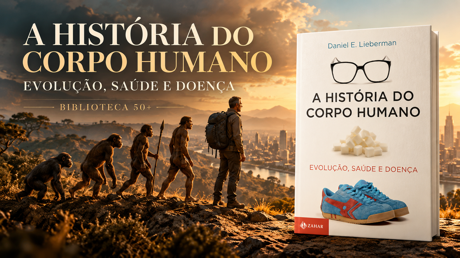 A História do Corpo Humano: por que nosso corpo não foi feito para a vida que levamos?